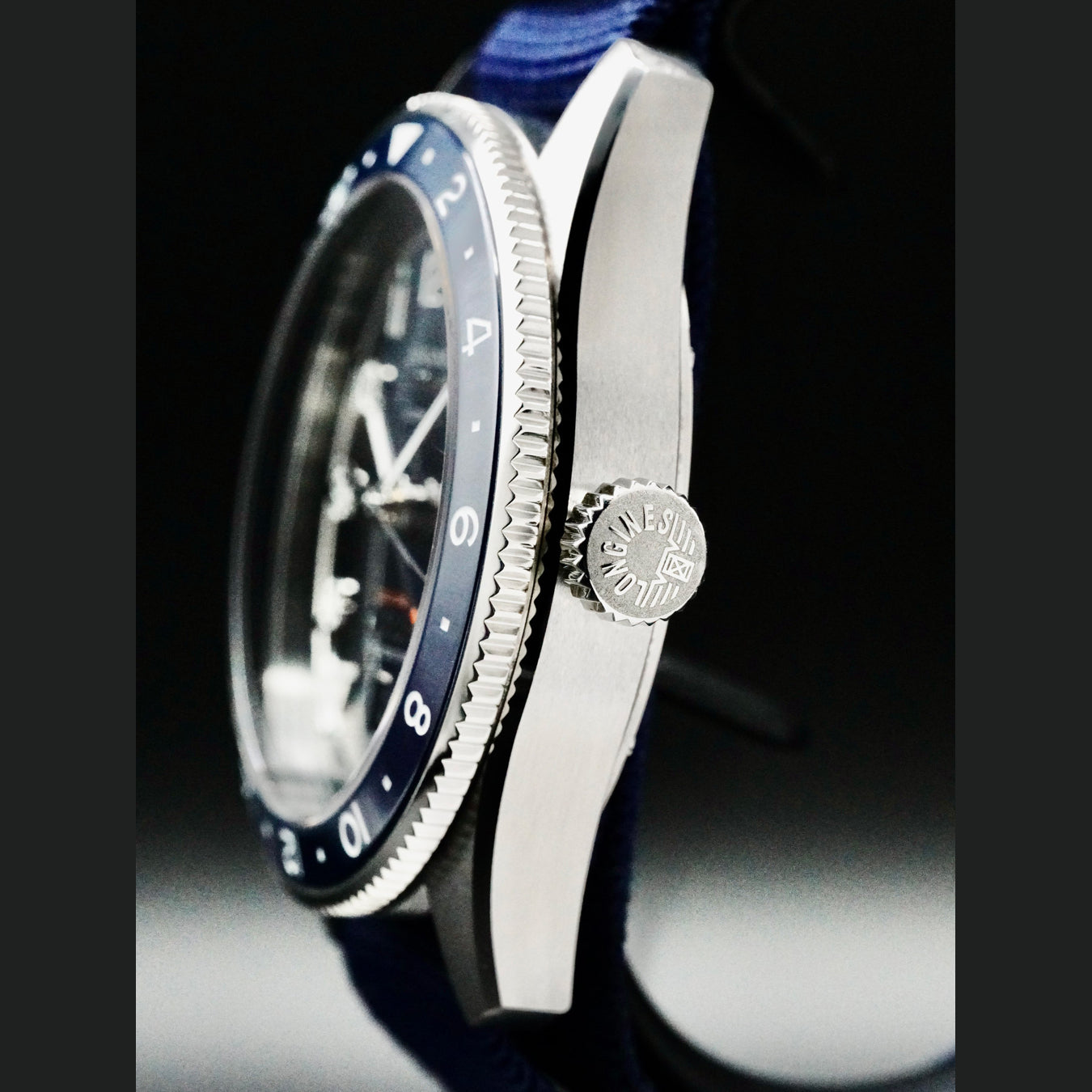 Longines L3.812.4.93.6 Spirit Zulu Time Blue Dial