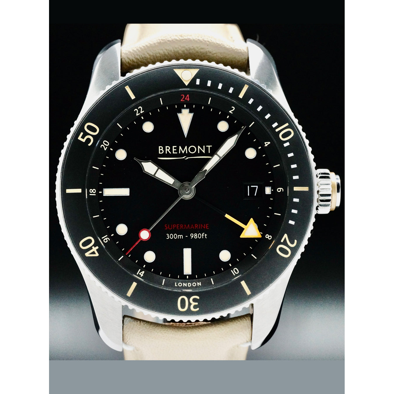 Bremont S302-BK-R-S