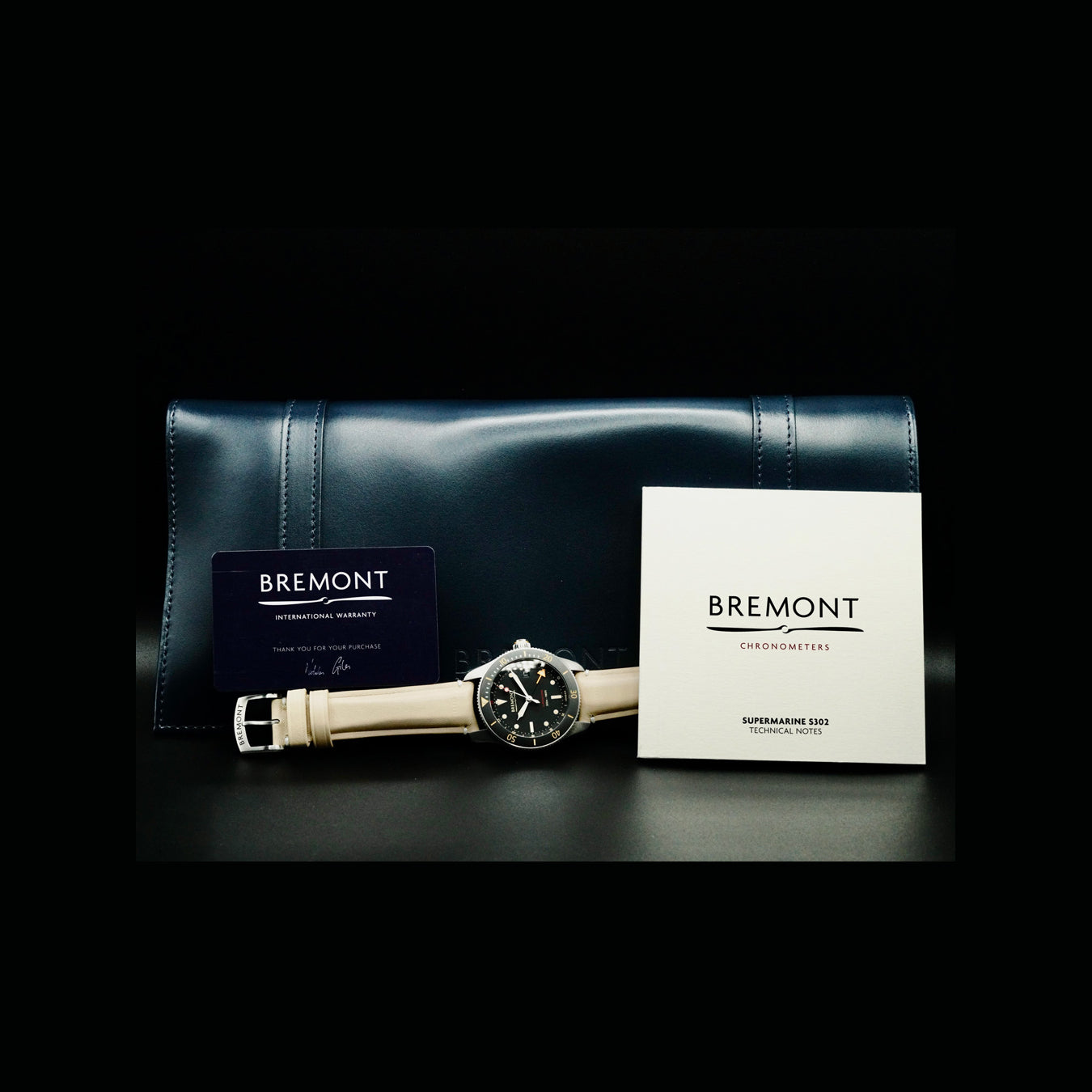 Bremont S302-BK-R-S