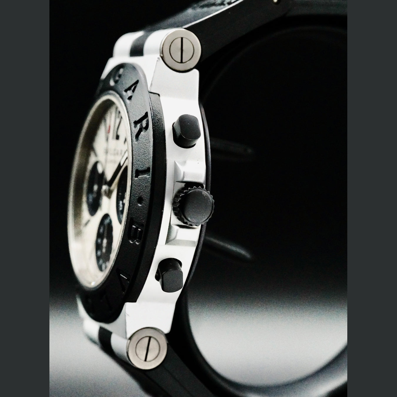 Bulgari Diagono AL 38 TA Aluminum