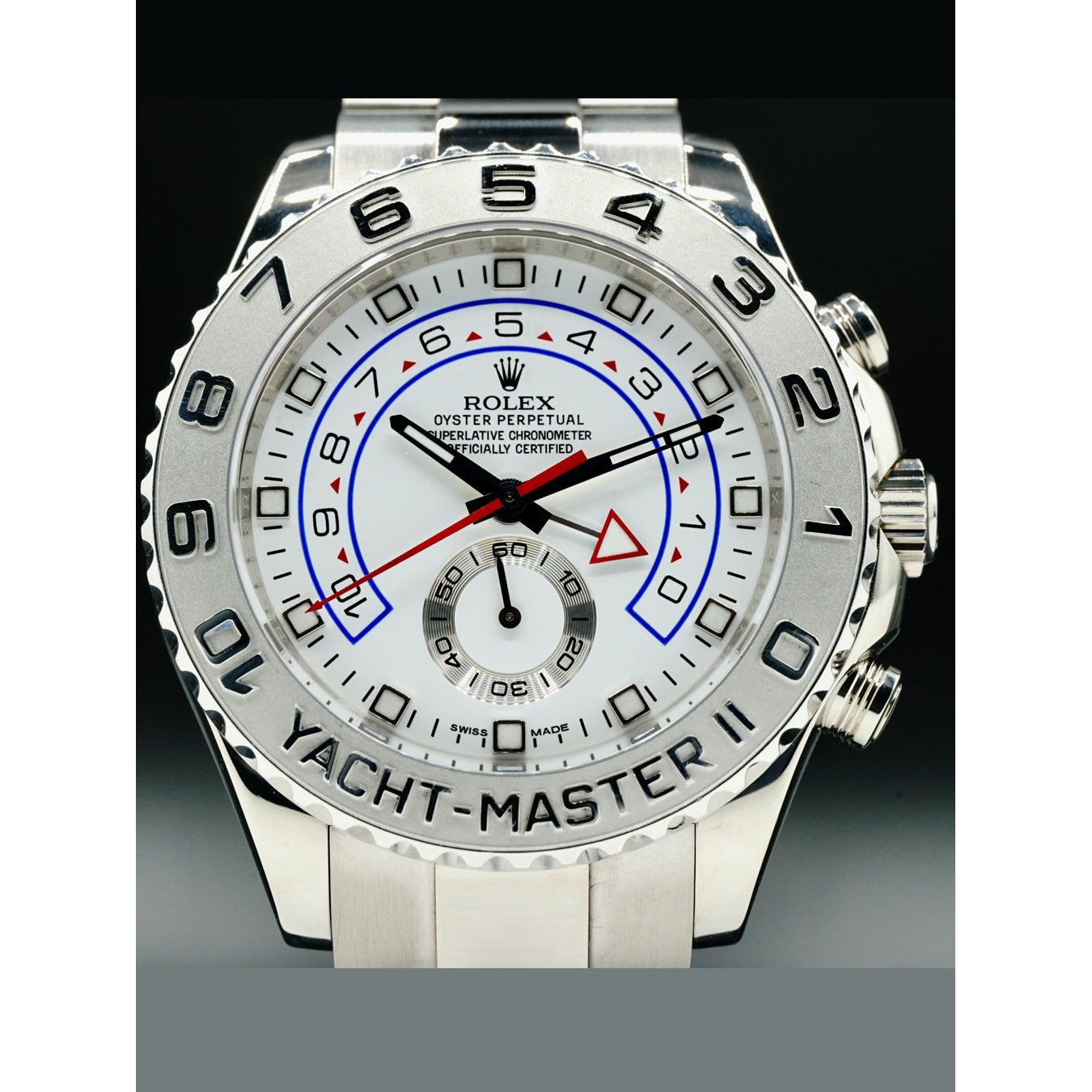 Rolex Yacht Master II 116689 18K White Gold 44mm Regatta