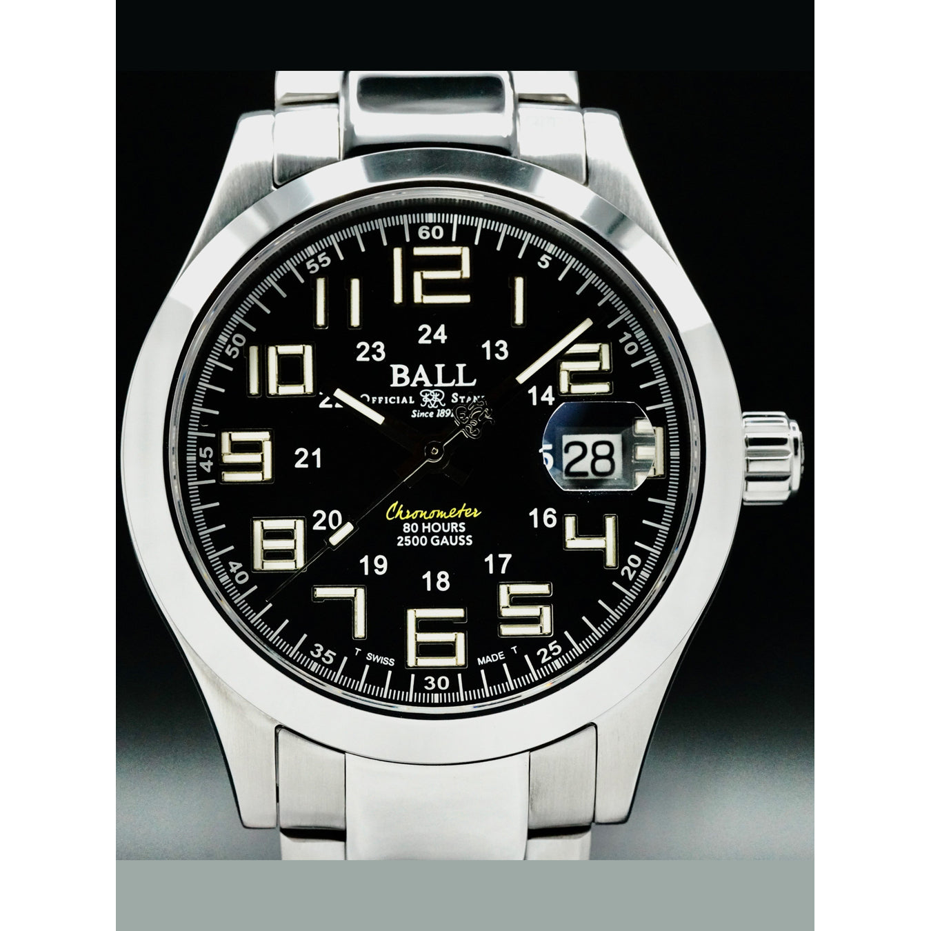 Ball NM9032C-S2C-BK1 Engineer M Pioneer Black Dial