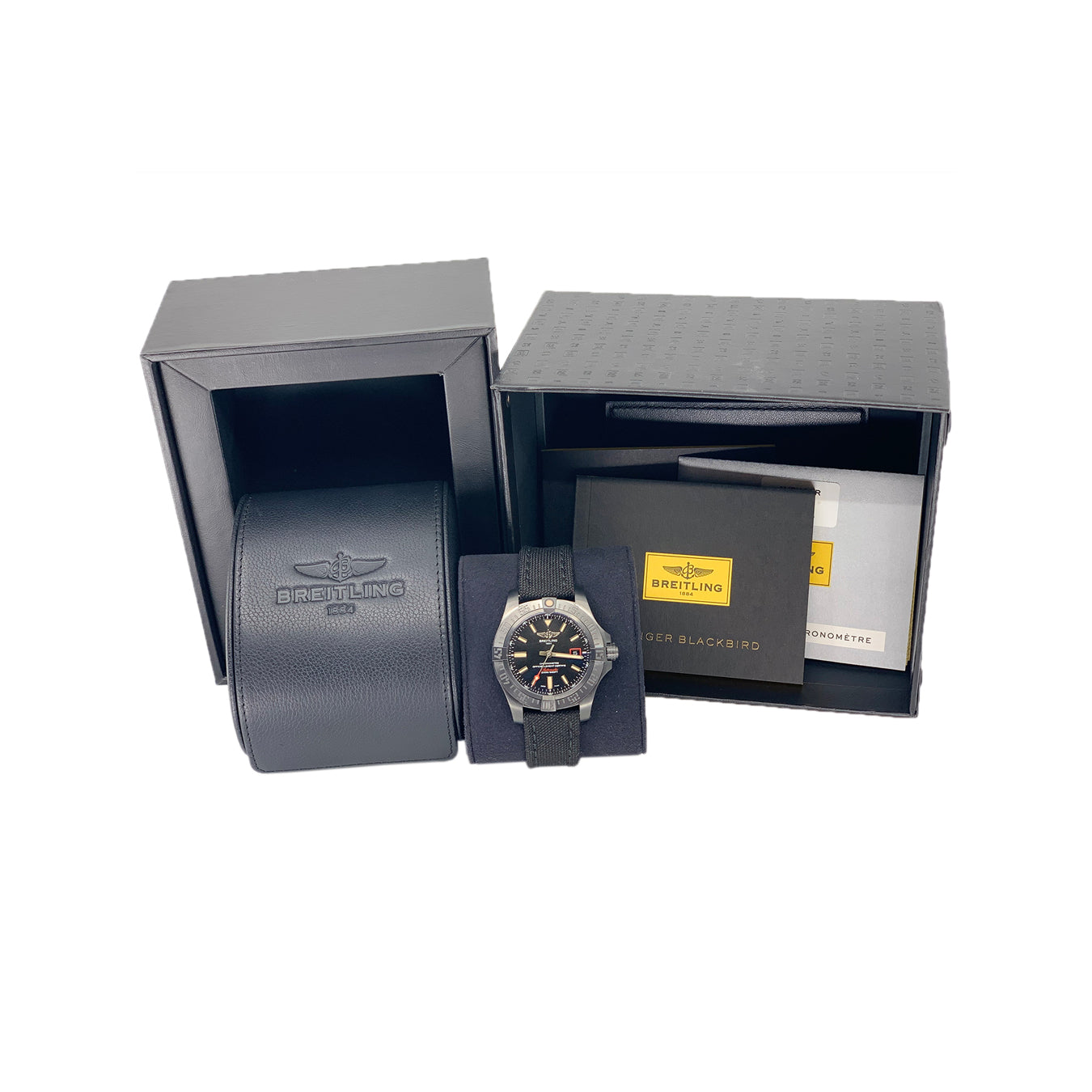 Breitling V173111 Avenger Blackbird Black Dial