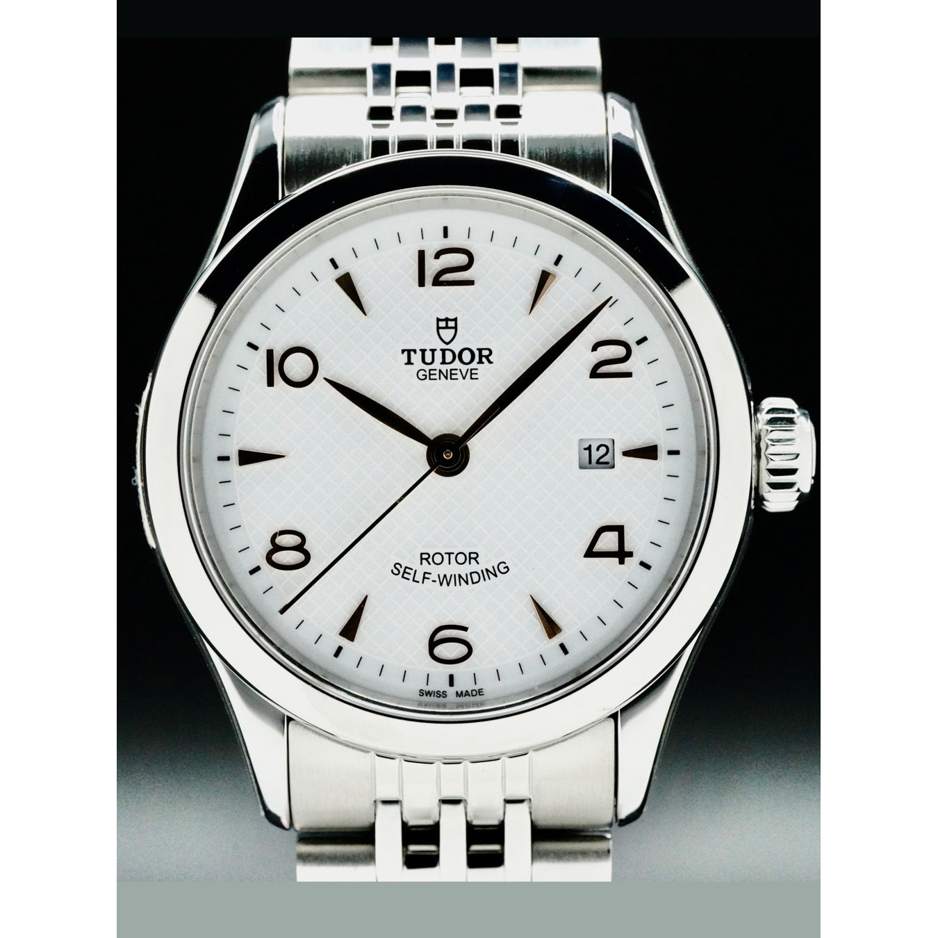Tudor M 91350-0011 Steel Case White Dial