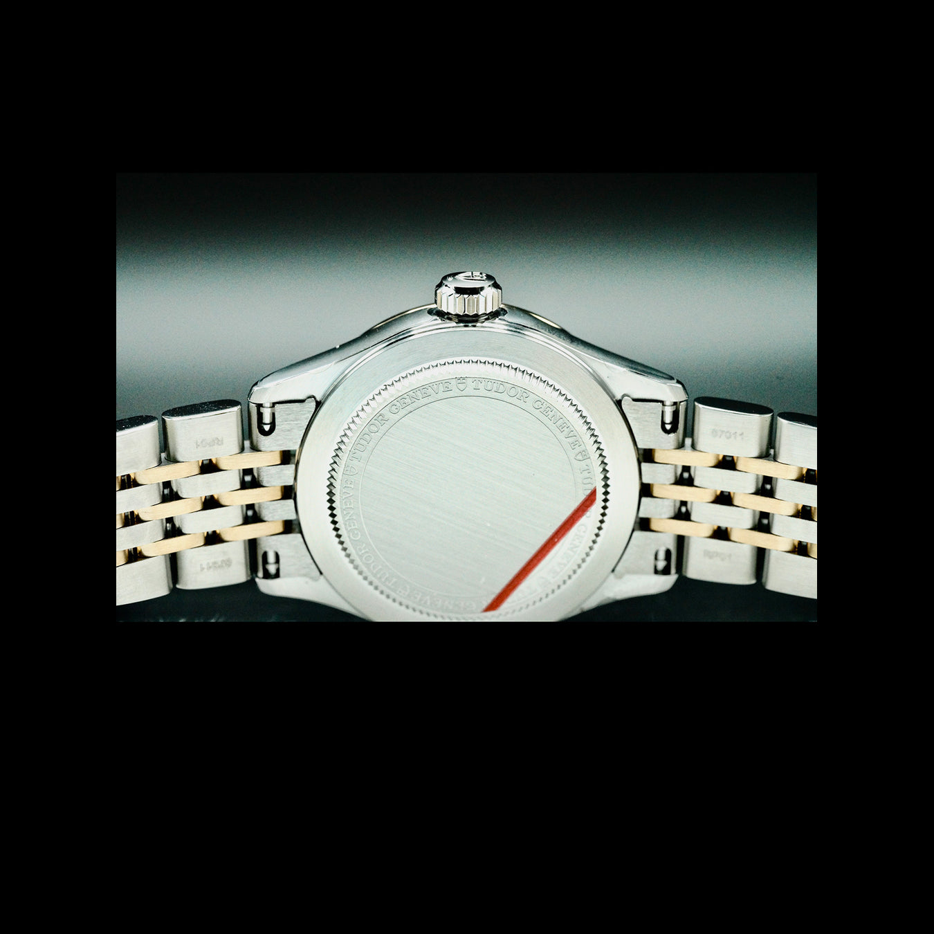 Tudor M 91351-0009 Steel Case Rose Gold Bezel