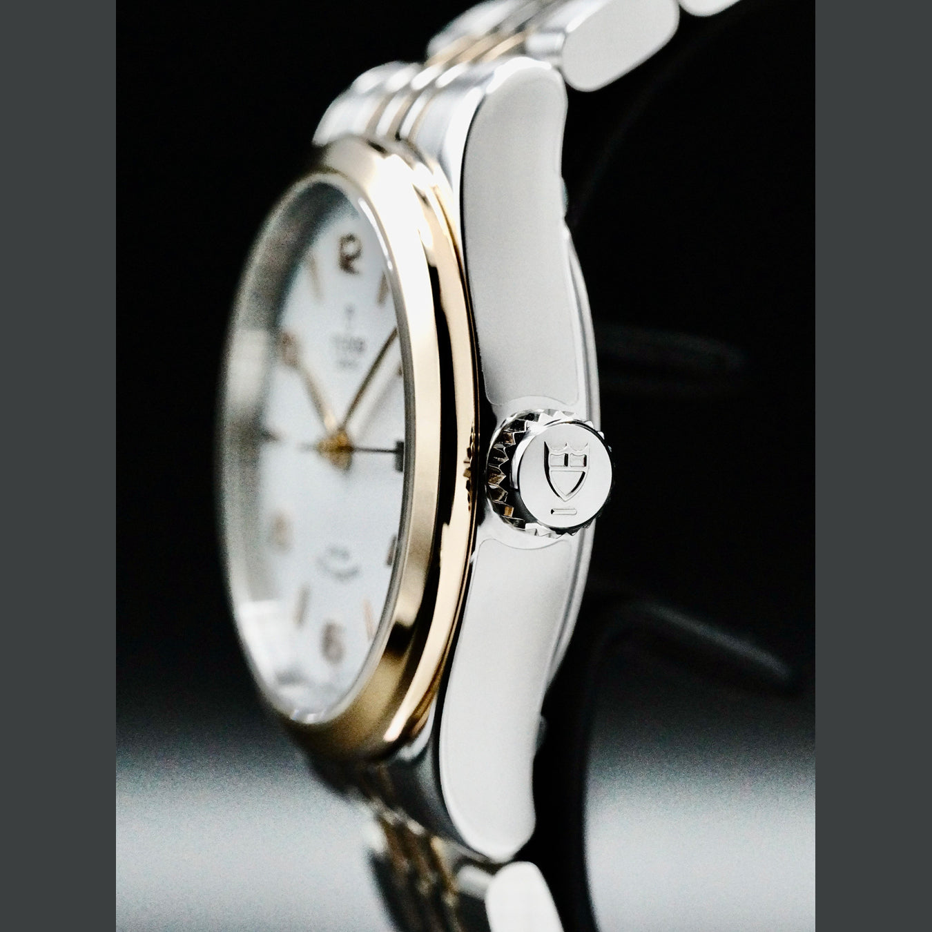 Tudor M 91351-0009 Steel Case Rose Gold Bezel