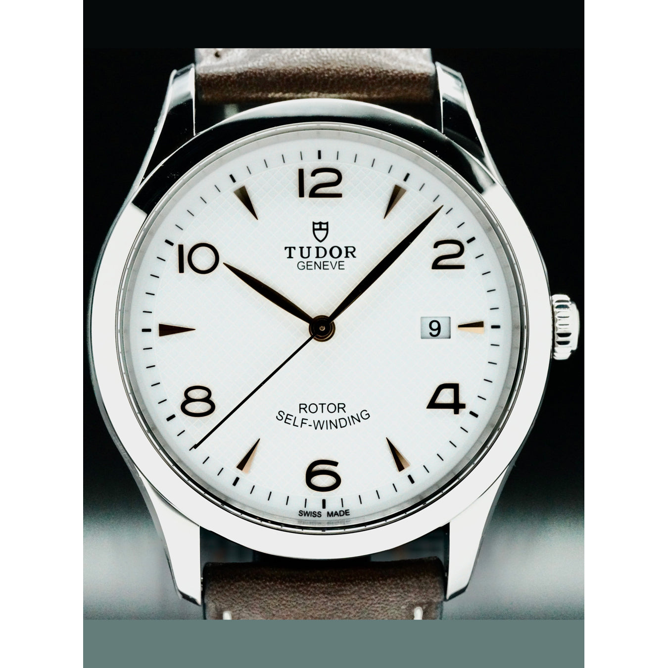 Tudor 91650-0012 Steel Case White dial