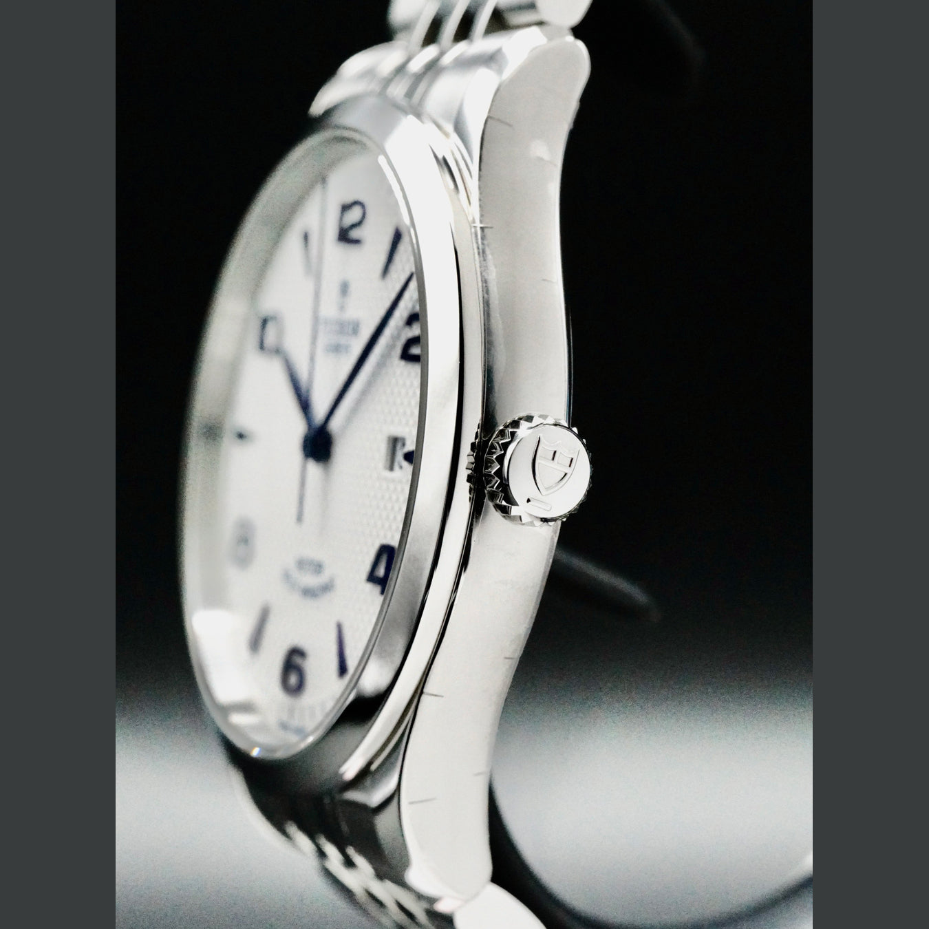 Tudor 91650-0005 Royal Steel Case Opaline and Blue Dial