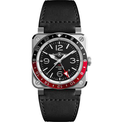 Bell & Ross BR 03-93 GMT BR0393-BL-ST/SCA