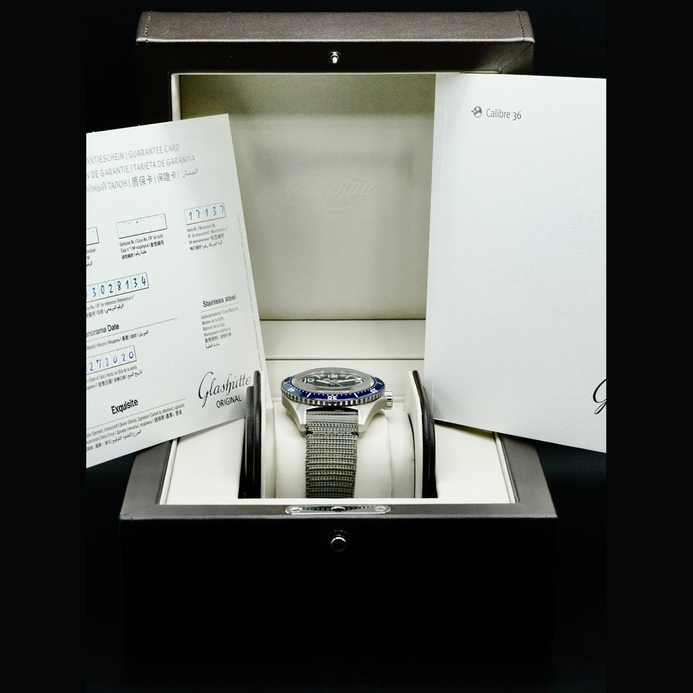 Glashutte Original 1-36-13-02-81-34 SeaQ Date