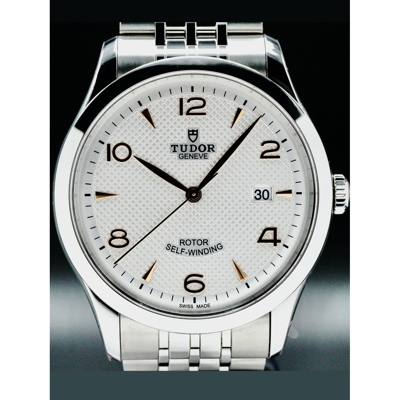 Tudor 91650-0001 1926 Steel Case  Silver dial