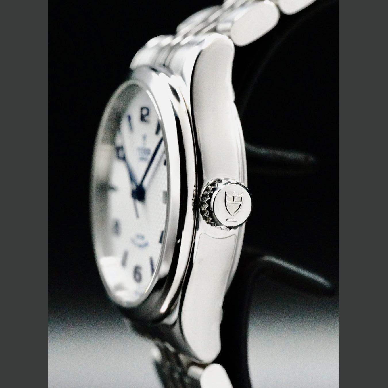 Tudor 91350-0005 Steel Case Opaline and Blue dial