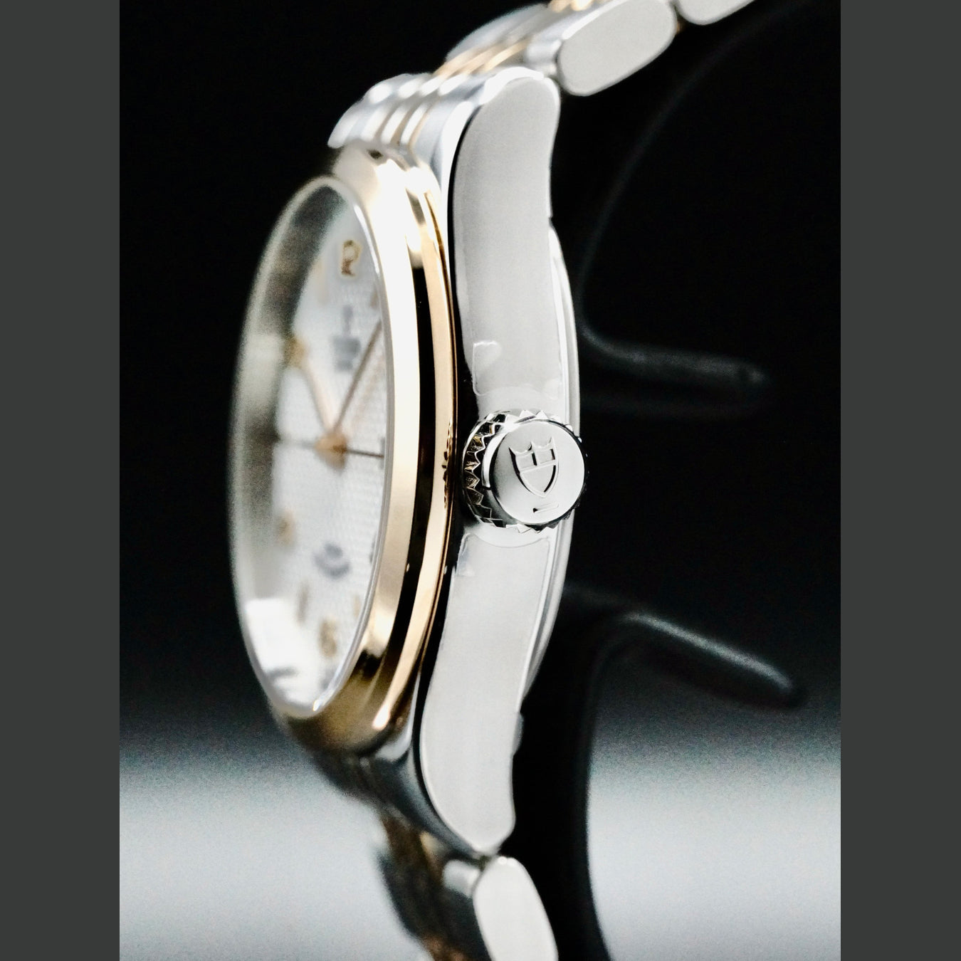 Tudor 91351-0001 1926 Steel Case Rose Gold Bezel