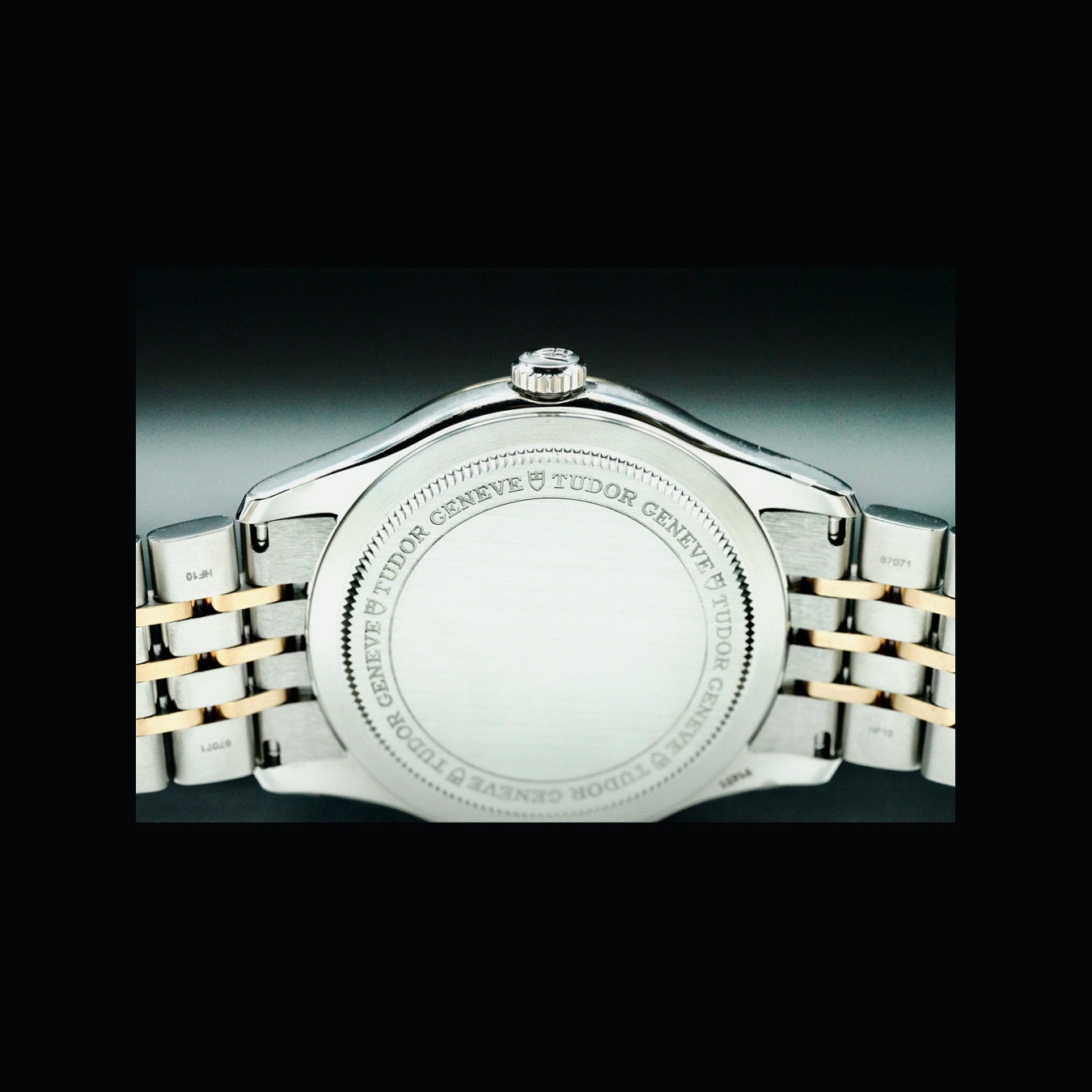 Tudor 91651-0001 1926 Steel Case Rose Gold Bezel