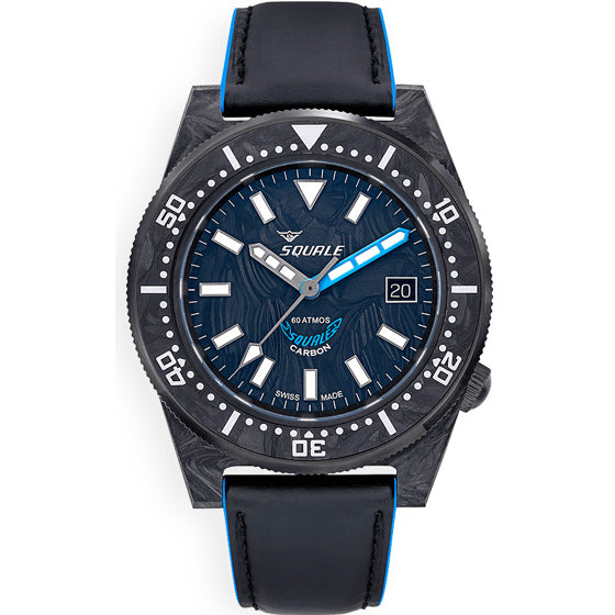 Squale T183 Forged Carbon Blue