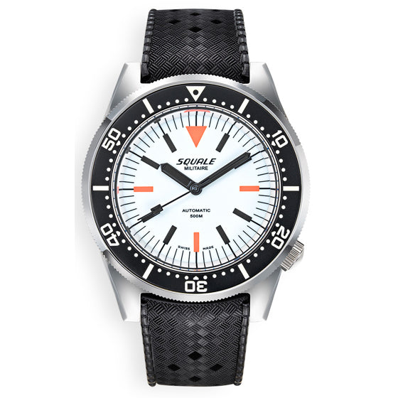 Squale 1521 Militare Full Luminous on Rubber Strap