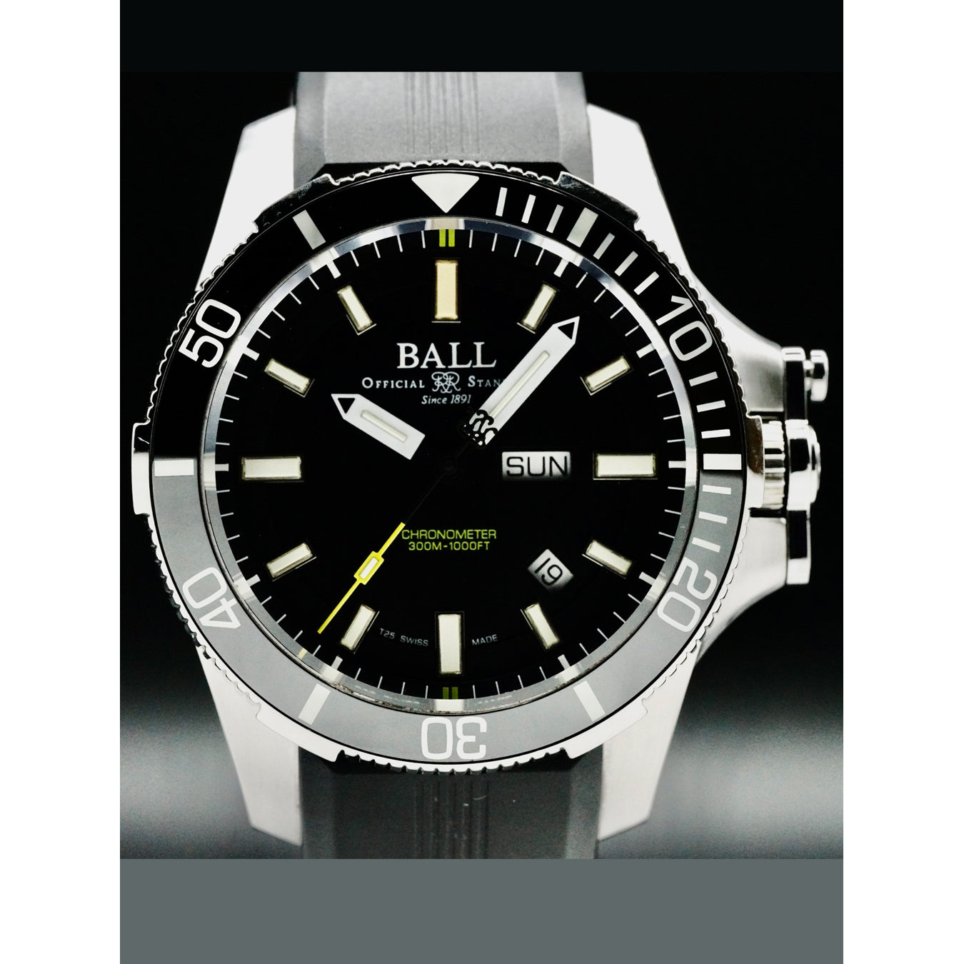 Ball DM2276A-P2CJ-BK Engineer Hydrocarbon Submarine Warfare on Strap