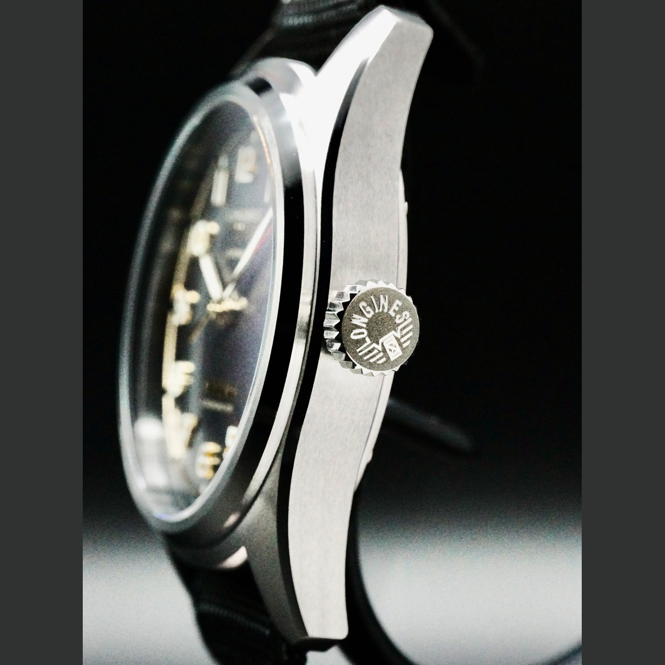 Longines L3.810.1.53.2 Spirit Titanium on Strap