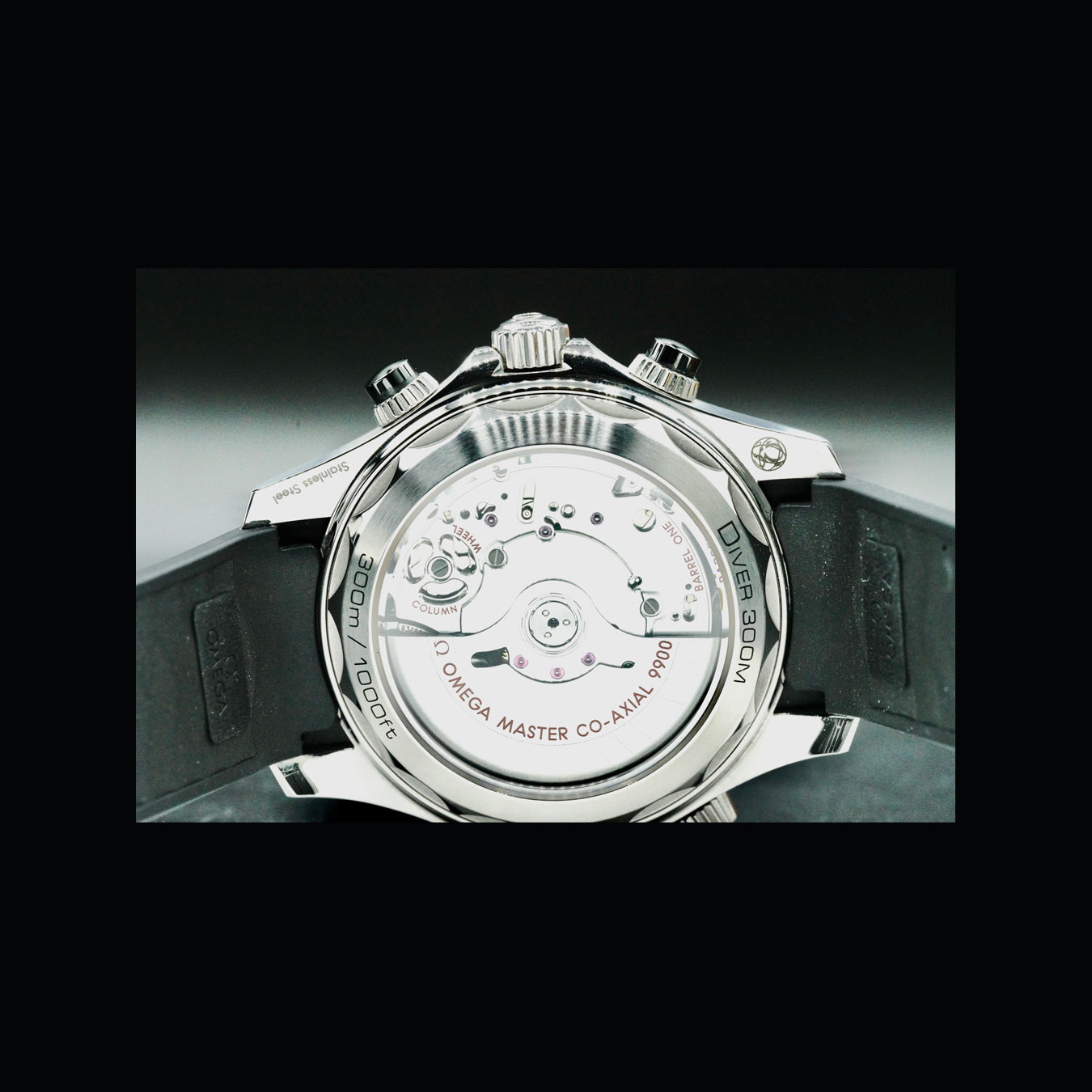 Omega Seamaster Diver 300 Chronograph Black Dial 210.30.44.51.01.001