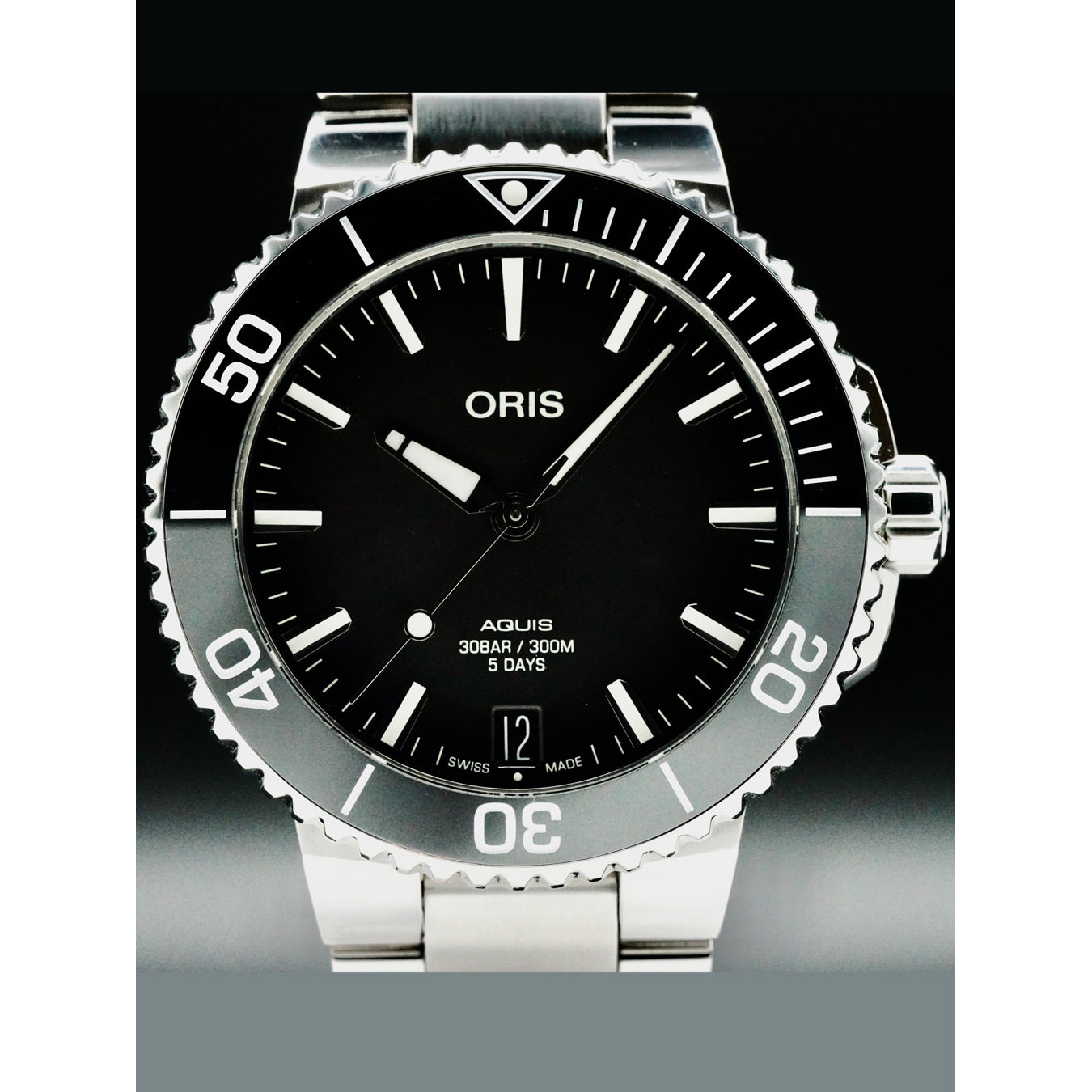 Oris 01 400 7769 4154-07 8 22 09PEB Aquis Date Calibre 400