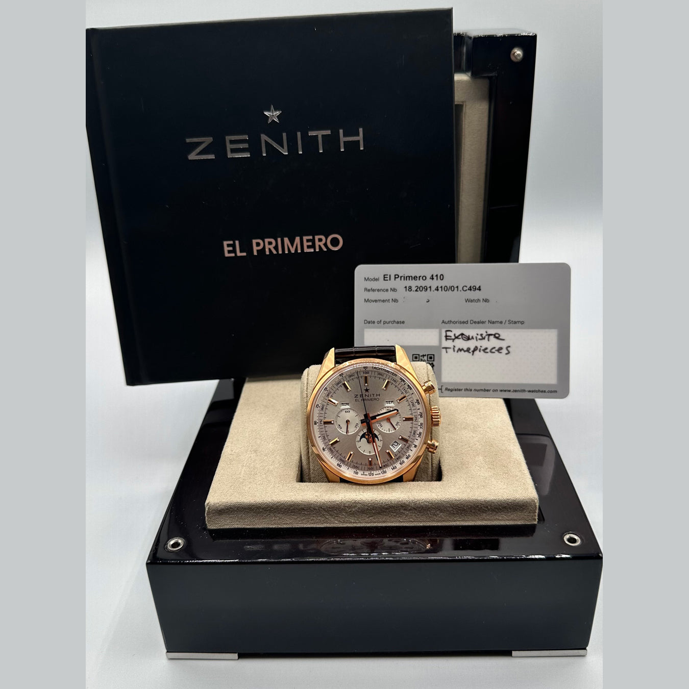 Zenith El Primero 18.2091.410/01.C494 Triple Calendar Moonphase