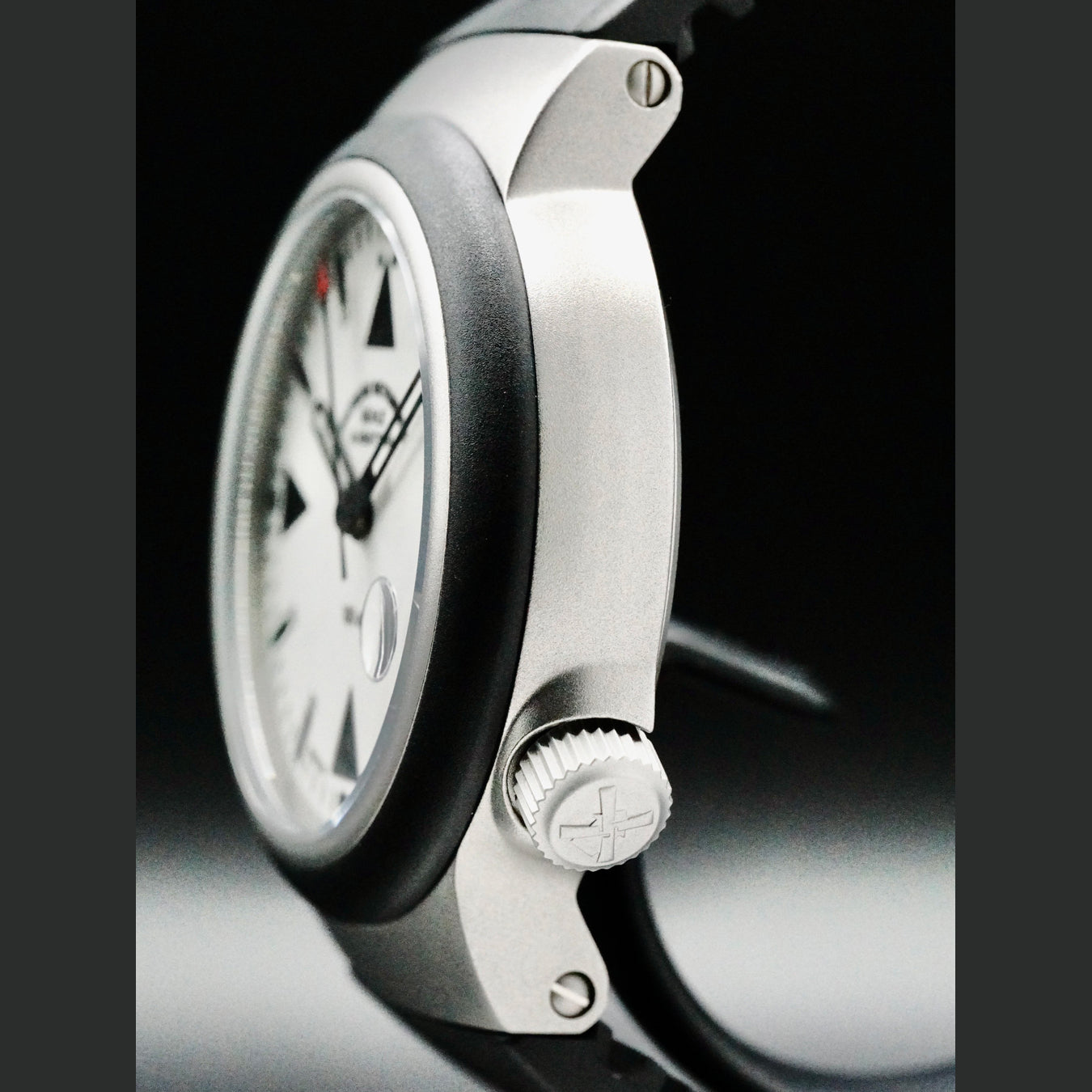 Muhle Glashutte M1-41-08-KB S.A.R Rescue-Timer Lumen Rubber Strap