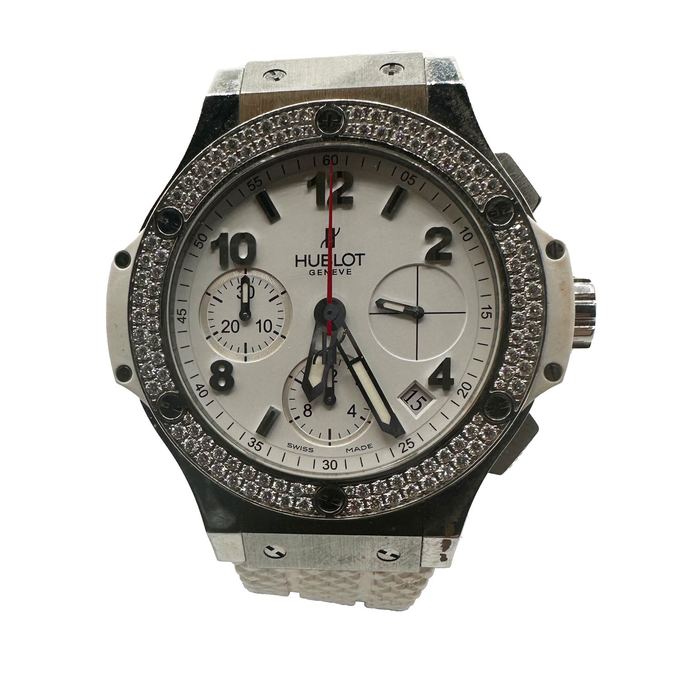 Hublot 342.SE.230.RW.114 Big Bang Steel White Diamonds