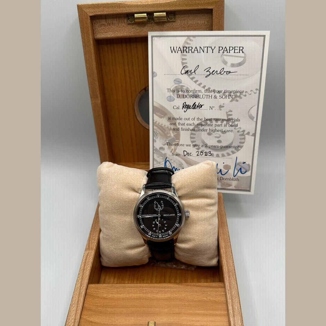 D.Dormblüth & Sohn Regulator Q-2010
