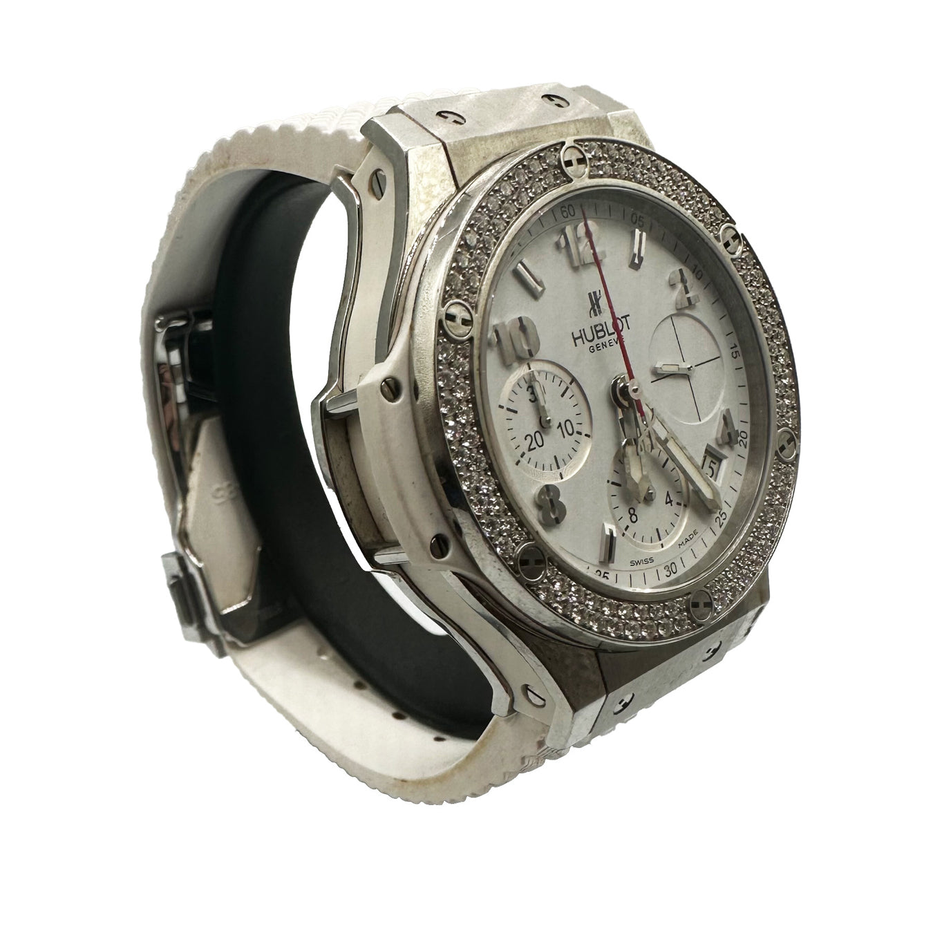 Hublot 342.SE.230.RW.114 Big Bang Steel White Diamonds