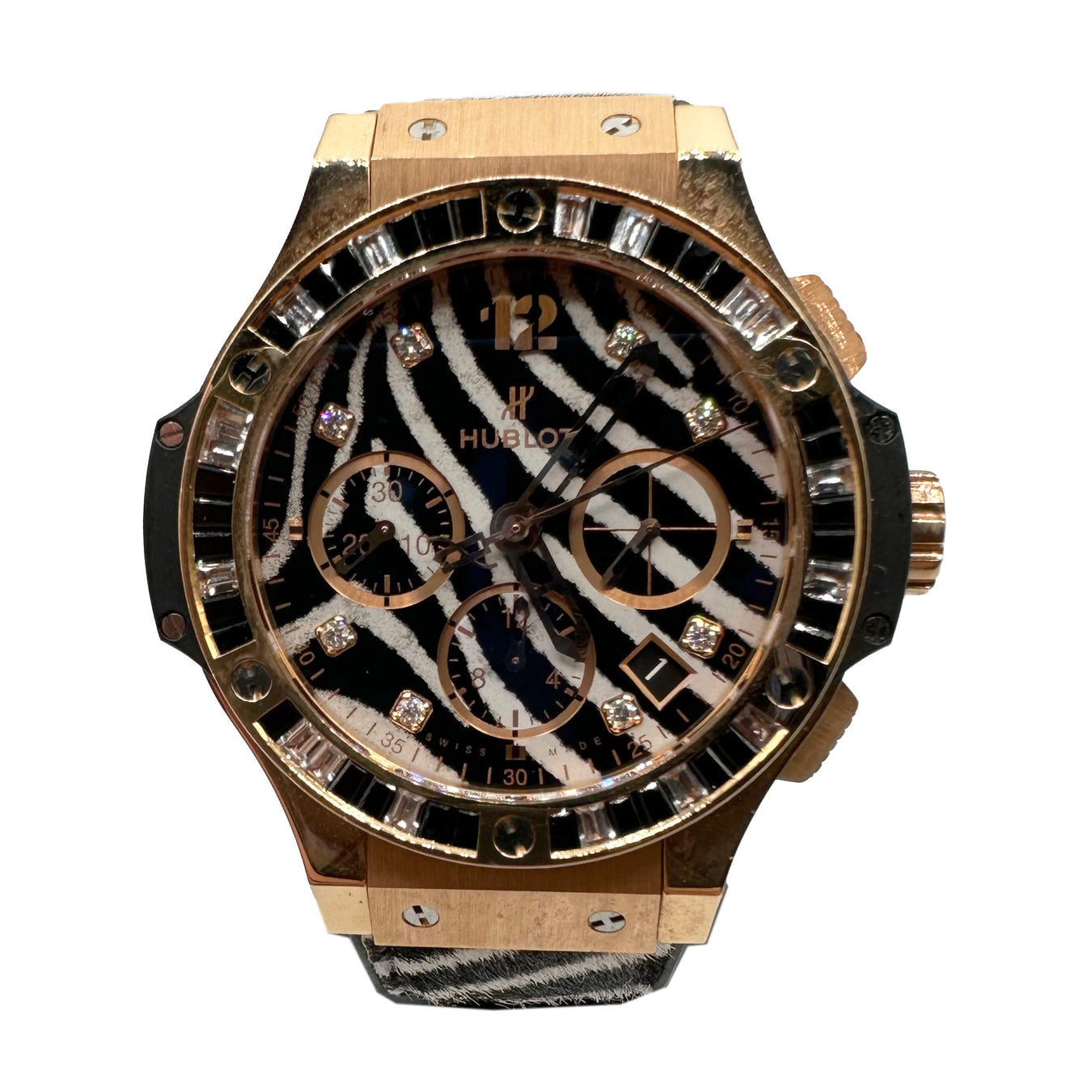 Hublot 341.PX.7518.VR.1975 Big Bang Gold Zebra