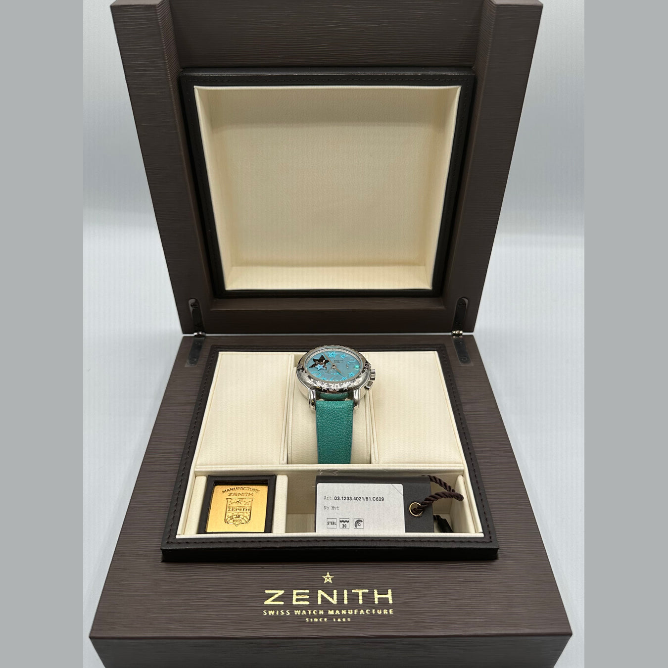 Zenith Elite 03.1233.4021.81.C629 Star Baby Sea Open