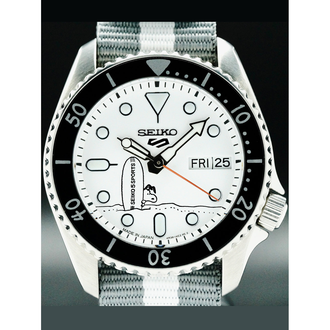 Seiko SRPK25 5 Sports 55th Anniversary PEANUTS Limited Edition