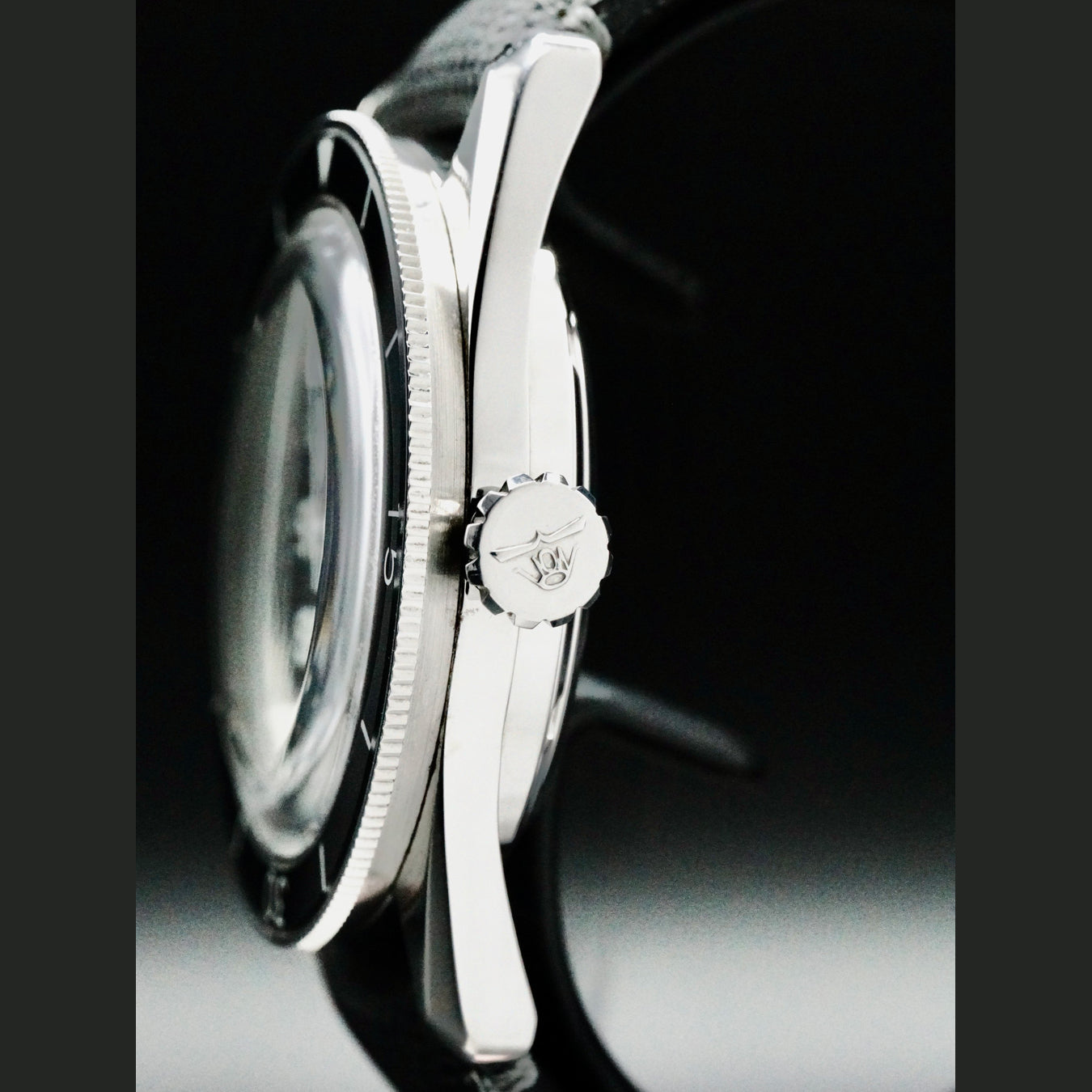 Squale SUB39MON SUB-39 Black Dial Arabic