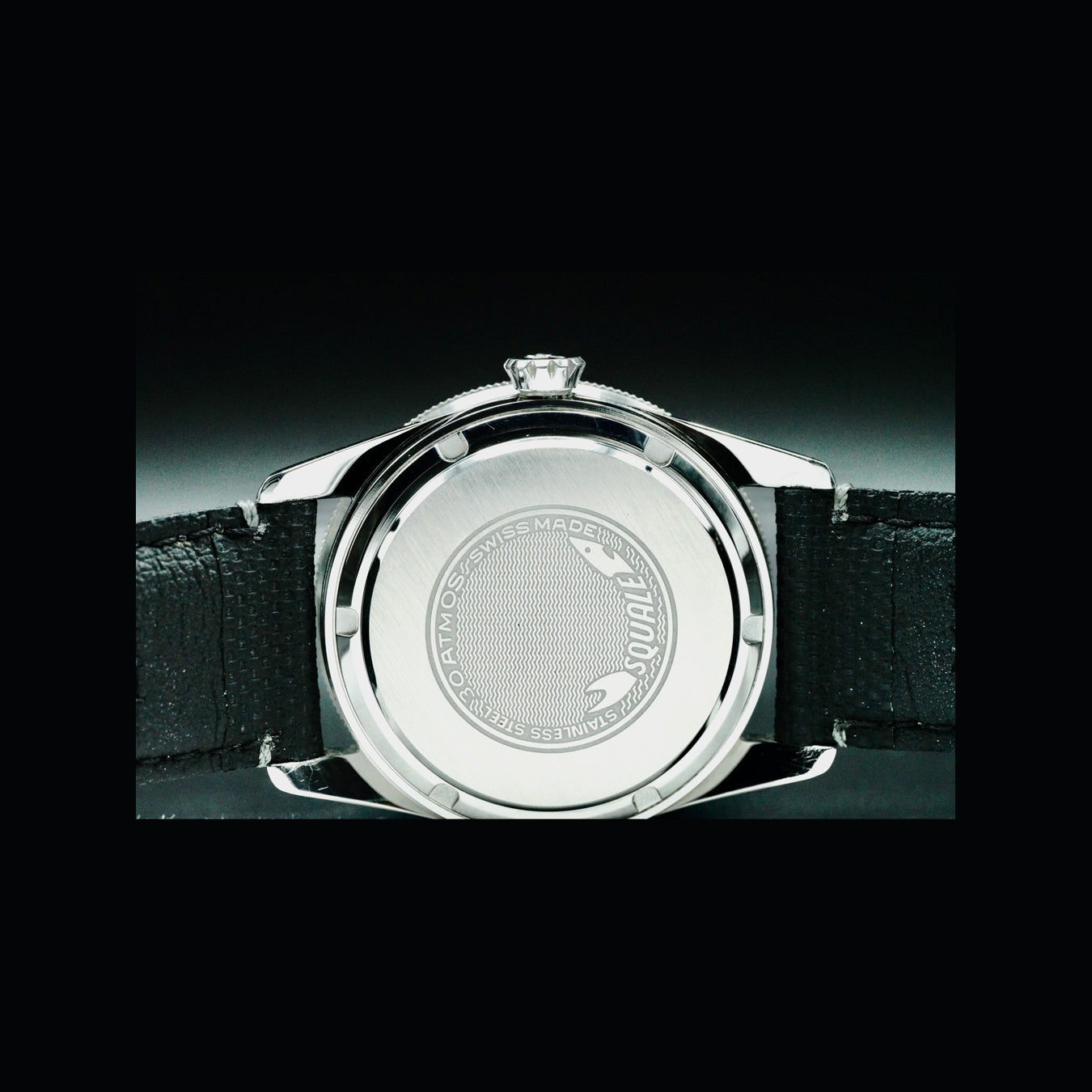 Squale SUB39MON SUB-39 Black Dial Arabic