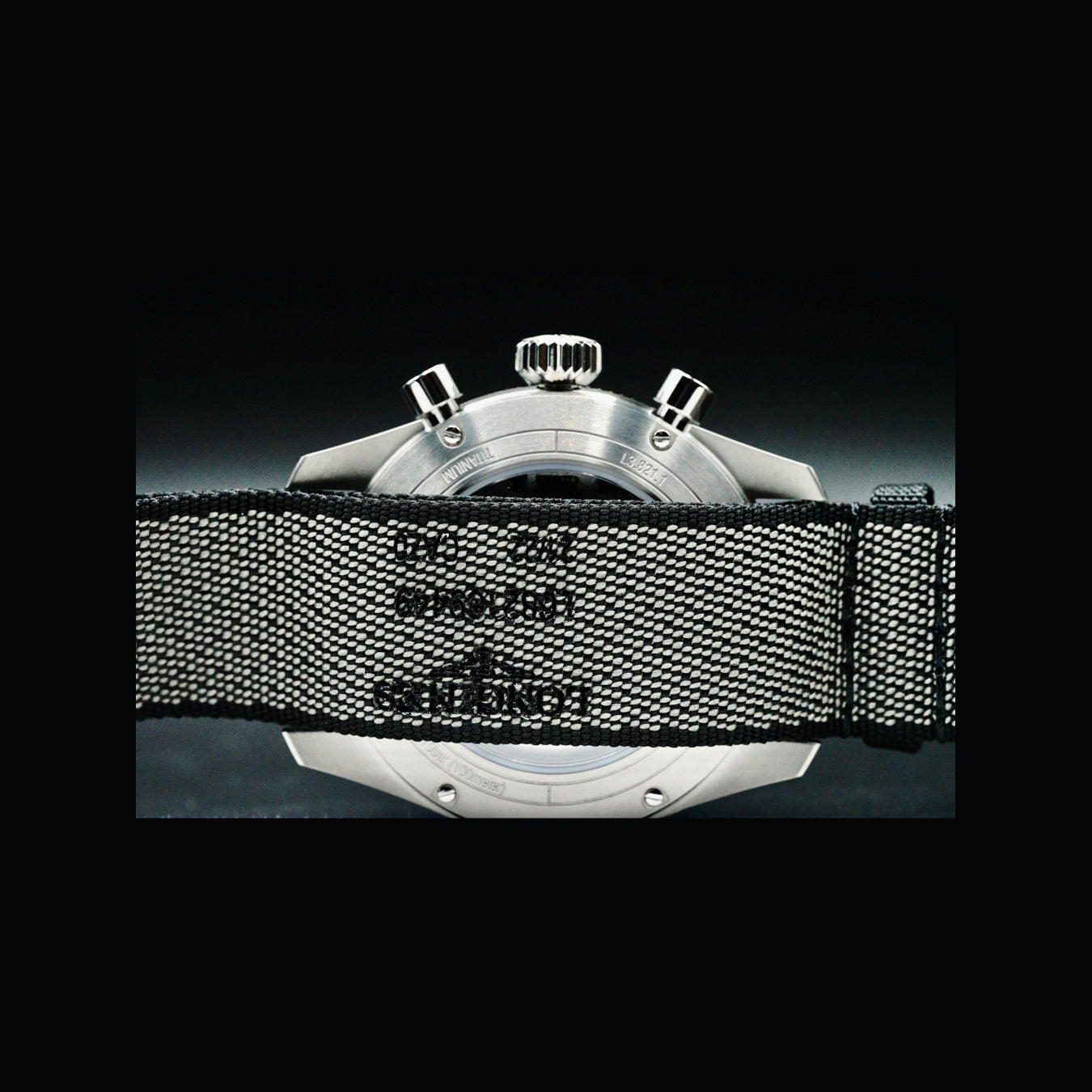 Longines Spirit L3.821.1.53.2 Anthracite Dial on Strap