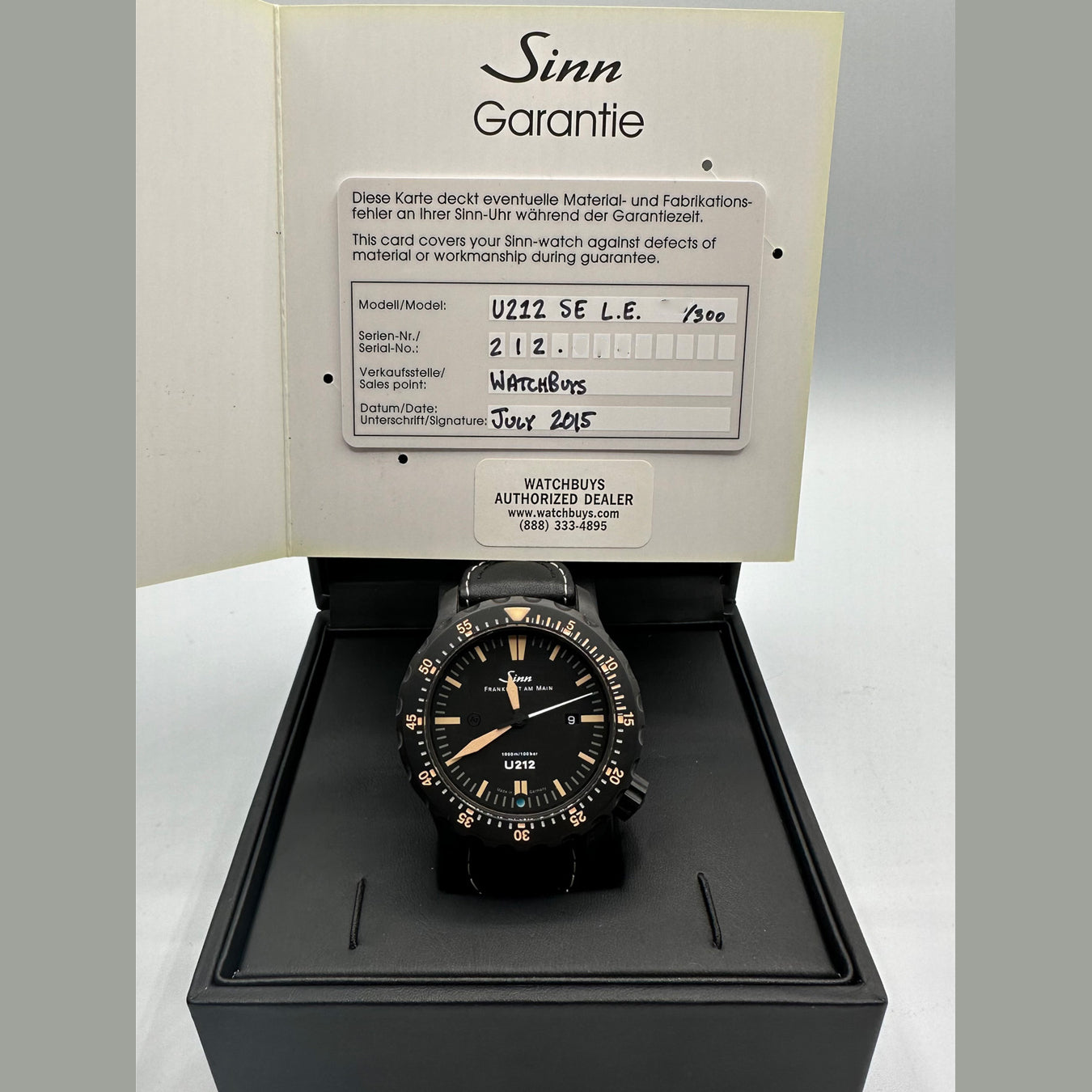 Sinn U 212 SEL.E