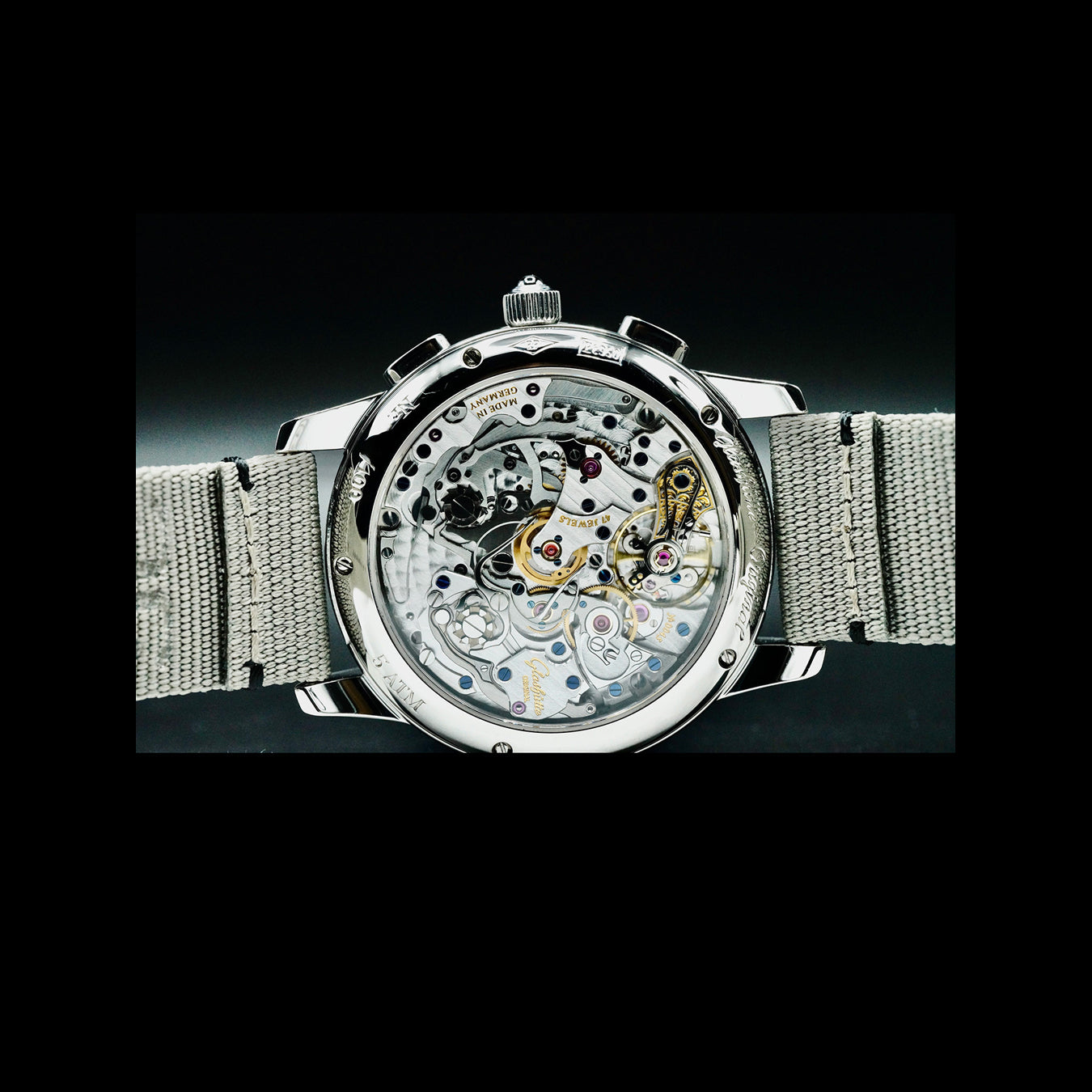 Glashütte Original 1-99-01-03-03-04 Senator Rattrapante