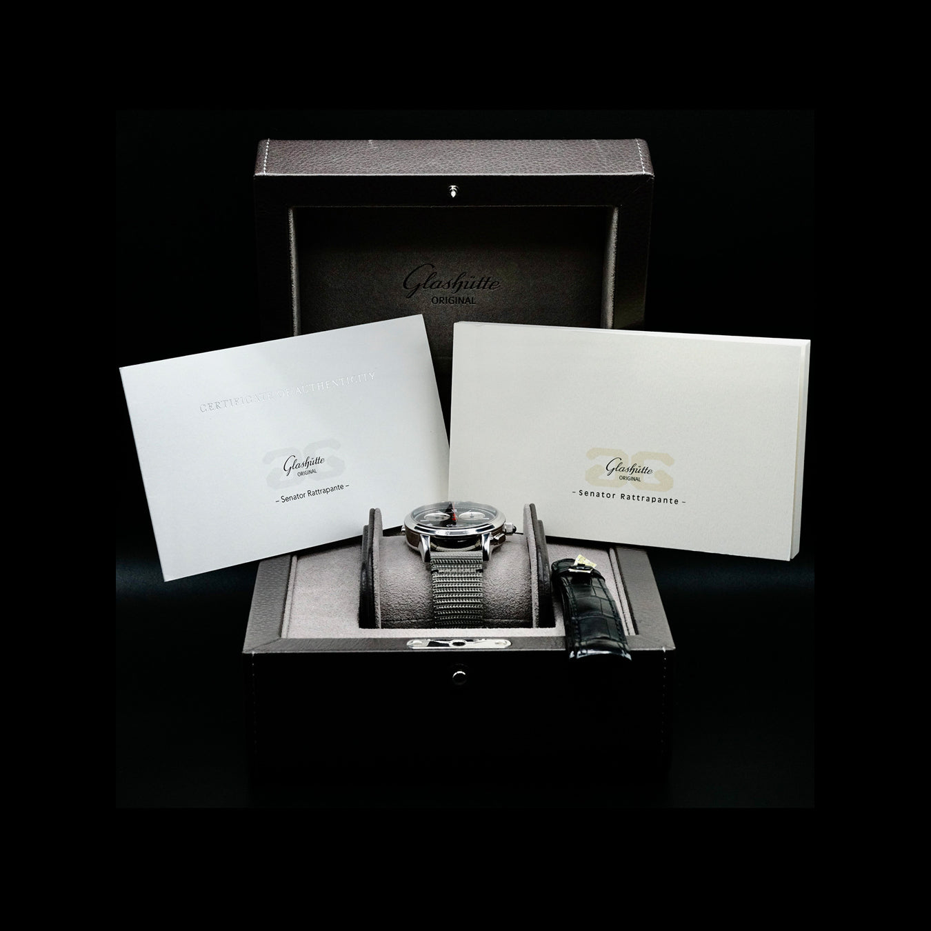 Glashütte Original 1-99-01-03-03-04 Senator Rattrapante