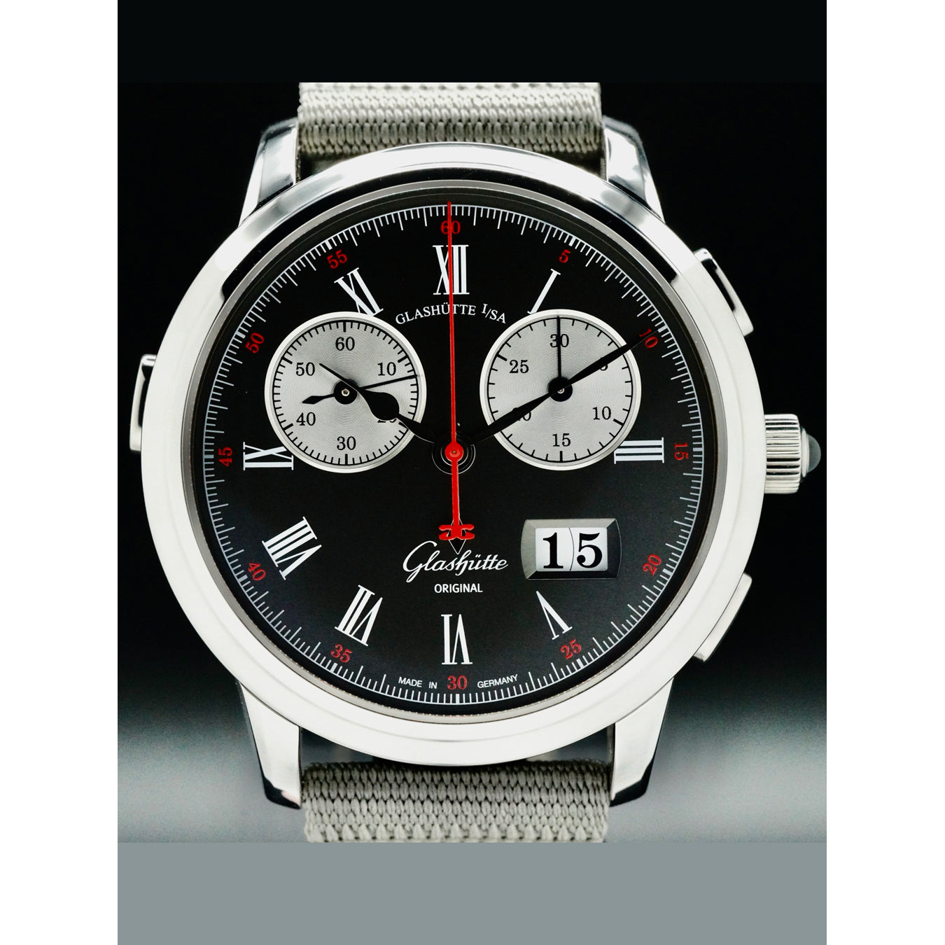 Glashütte Original 1-99-01-03-03-04 Senator Rattrapante