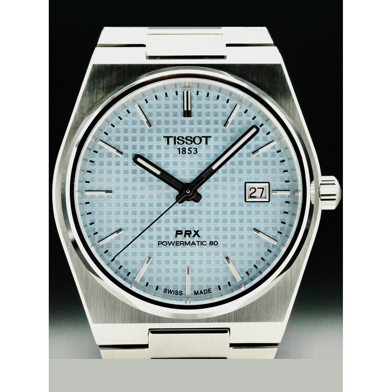 Tissot T137.407.11.351.00 PRX Powermatic 80 Ice Blue
