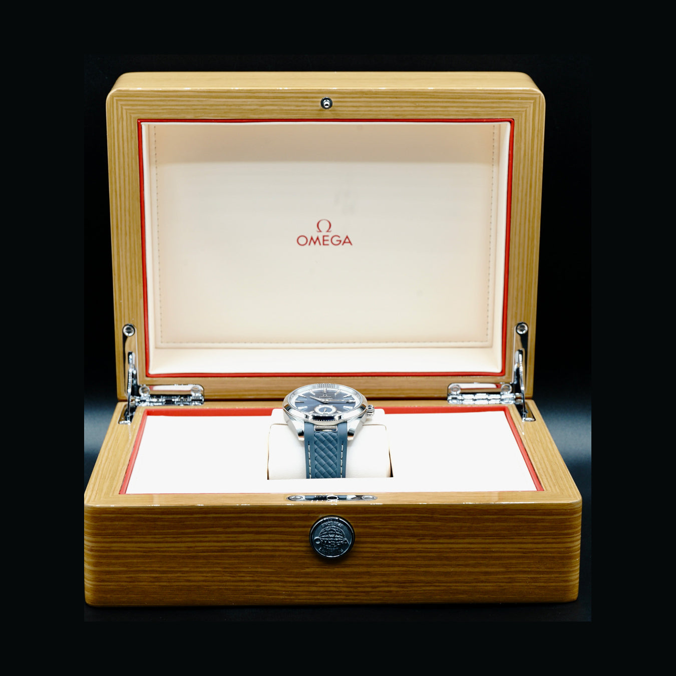 Omega 220.12.41.21.03.005 Aqua Terra 150M Small Seconds Blue Dial