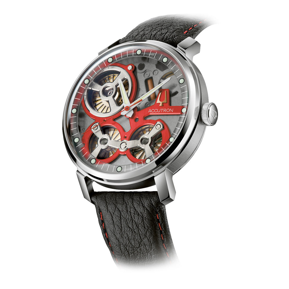 Accutron 2ES6A008 Spaceview 2020 X Redbar