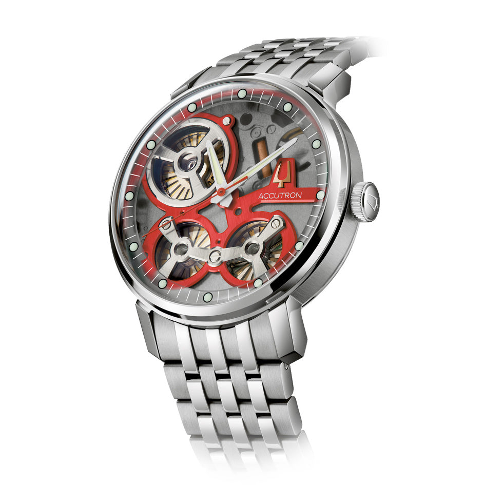 Accutron 2ES6A008 Spaceview 2020 X Redbar