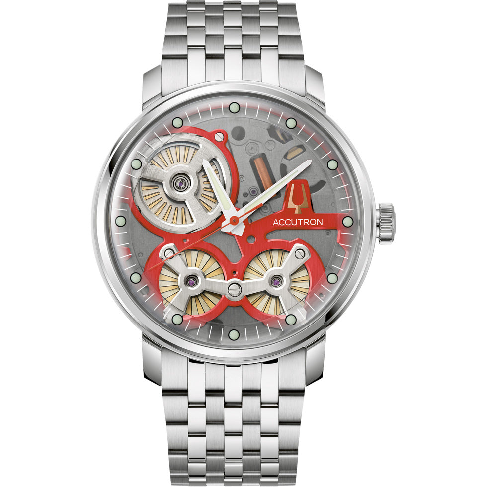 Accutron 2ES6A008 Spaceview 2020 X Redbar