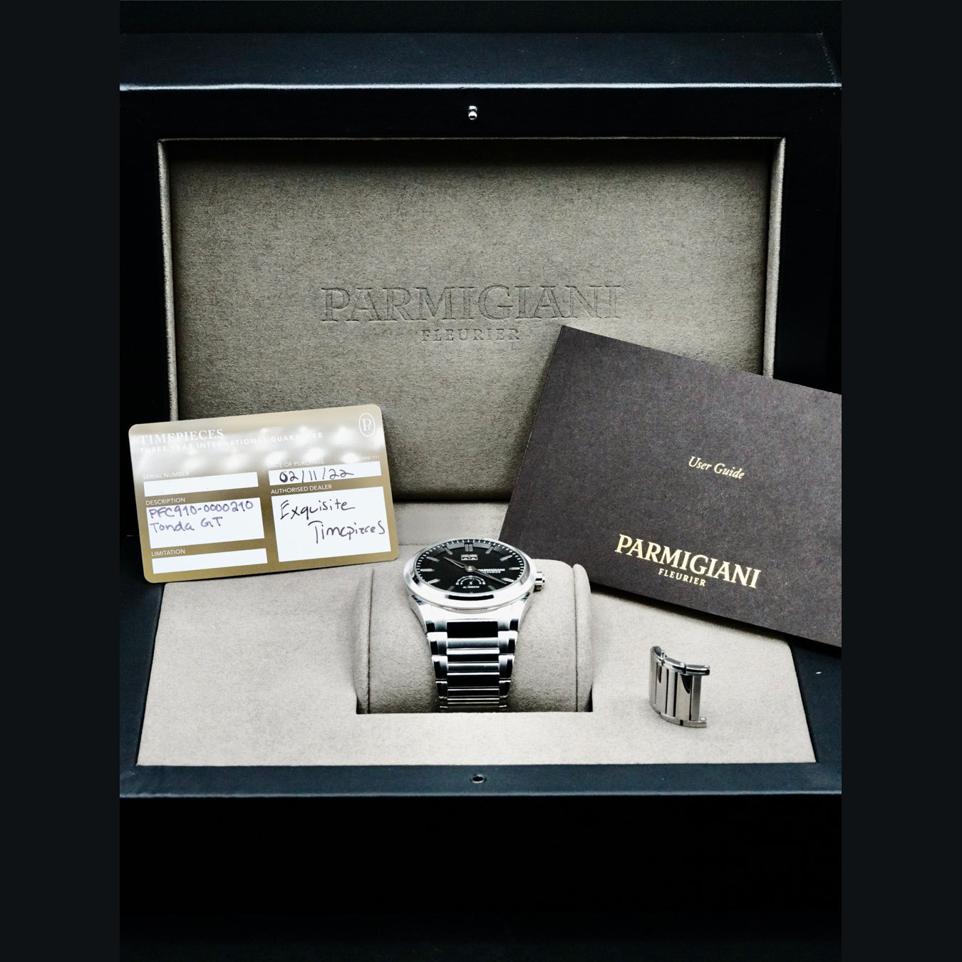 Parmigiani Fleurier Tonda GT Steel on Bracelet PFC910-0000210-B00182