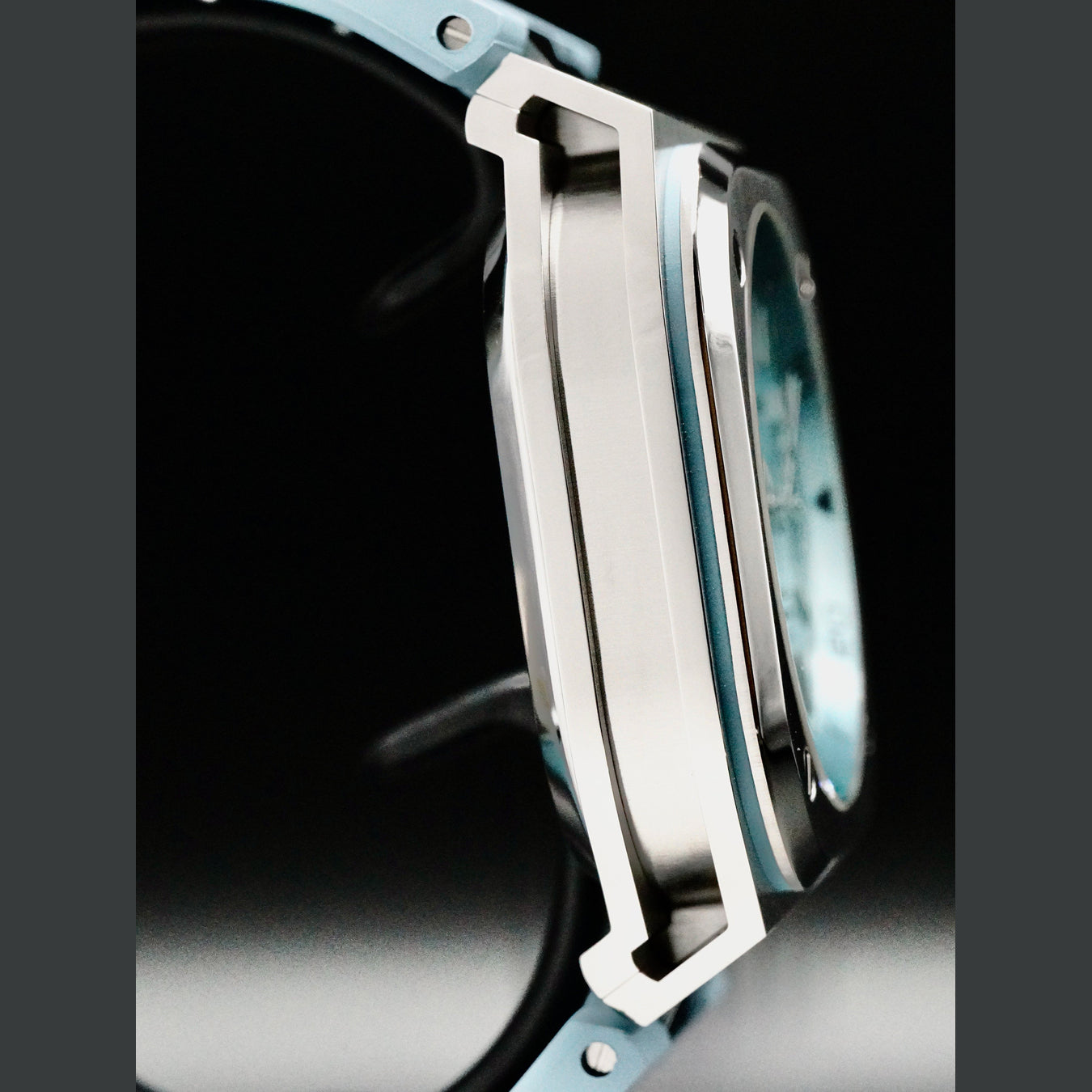 Bell & Ross BR-X5 Ice Blue on Rubber Strap BRX5R-IB-ST/SRB