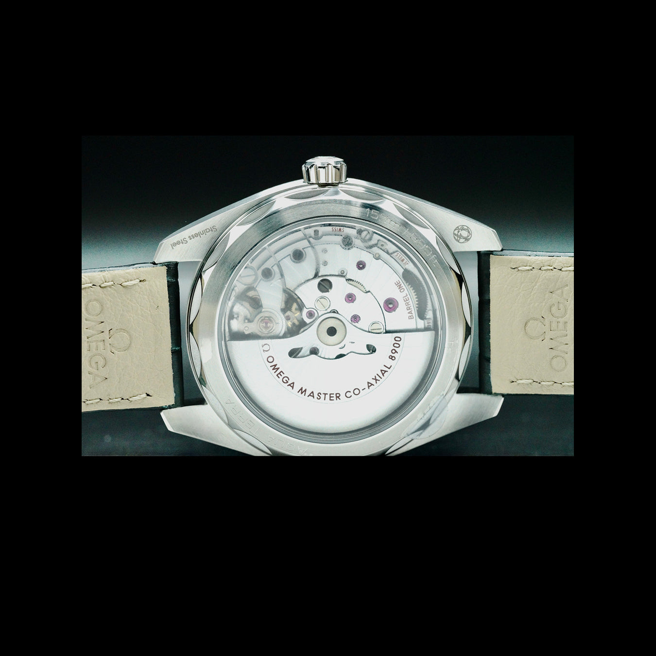 Omega 220.13.41.21.10.001 Aqua Terra 150M Green Dial on Strap