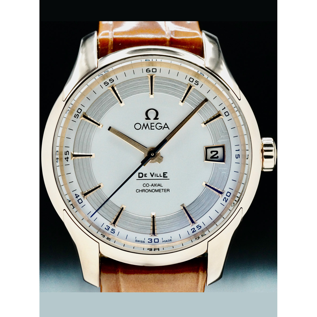 Omega 431.63.41.21.02.001 DeVille Hour Vision Red Gold