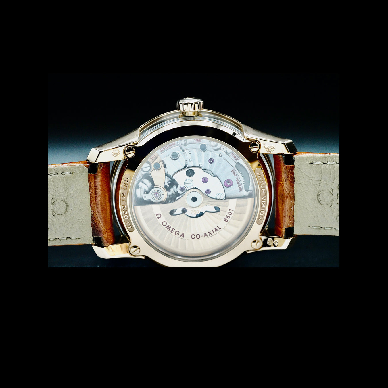 Omega 431.63.41.21.02.001 DeVille Hour Vision Red Gold