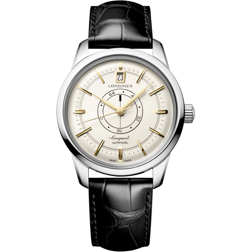 Longines L1.648.4.78.2 Conquest Heritage Central Power Reserve